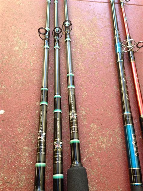 Various Saltwater Fishing Rods for Sale. Calstar 700XLH ,XL ,L Seeker Hercules, etc. | Bloodydecks