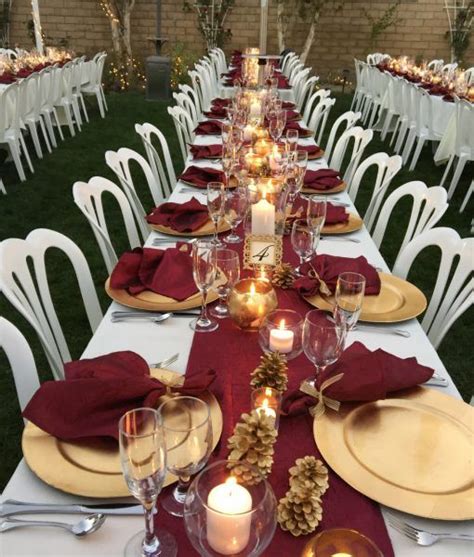 Planning Your Burgundy Cream And Gold Wedding - jenniemarieweddings