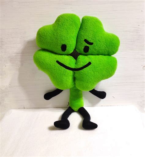 Clover From Inanimate Insanity Plush Marker Plush Bfdi Insanity From Battle for BFB and the ...