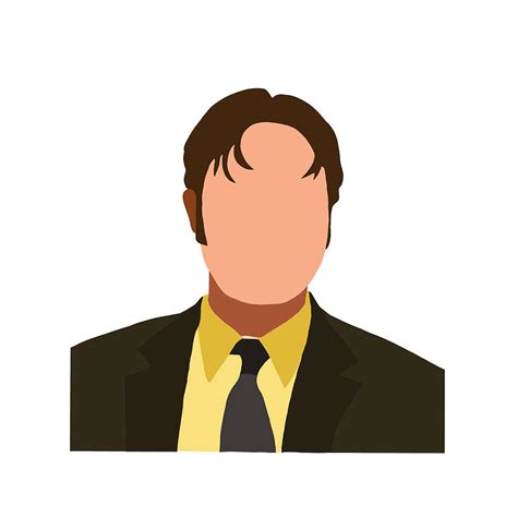 Dwight Schrute Poster tumblr Painting by Will Taylor - Pixels