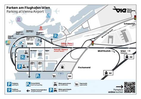 Vienna Airport Terminal Map