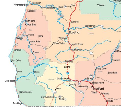 Gallery of Oregon Maps