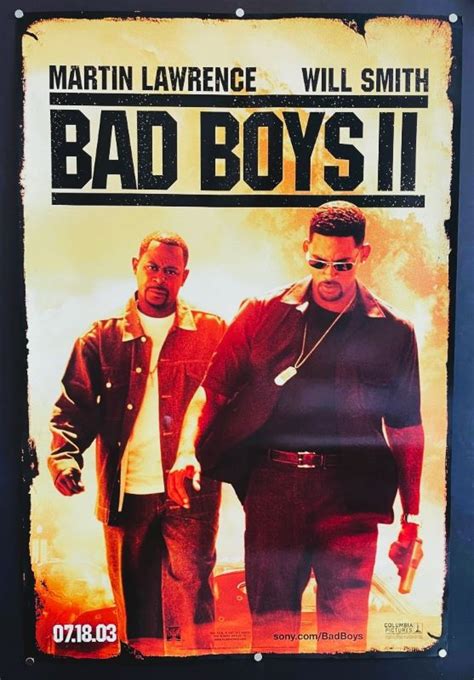 Bad Boys 2 (2002) – Original One Sheet Movie Poster - Hollywood Movie ...