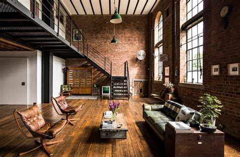 This London location apartment has a large open plan living with exposed brick walls. Double ...