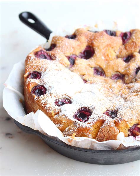 Cherry Almond Cake - The Sweet and Simple Kitchen