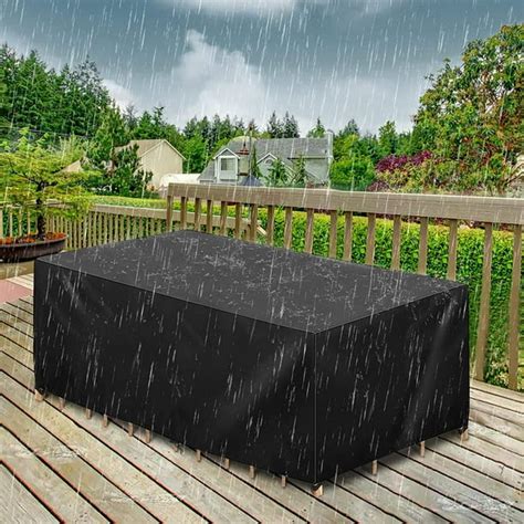 Waterproof Furniture Protective Cover Table & Chair Water Resistant ...