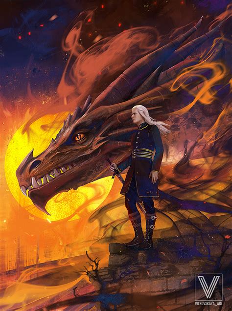 ArtStation - Daemon Targaryen - House of the Dragon Fanart