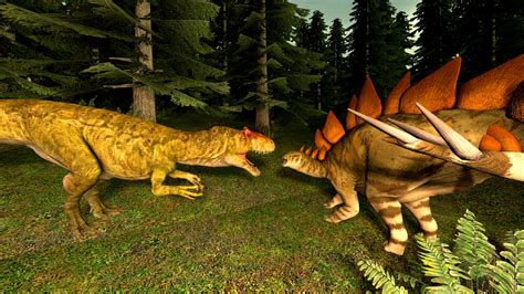 Allosaurus vs Stegosaurus by kongzillarex619 on DeviantArt