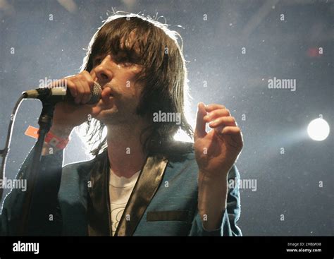 Bobby Gillespie of Primal Scream performing Stock Photo - Alamy