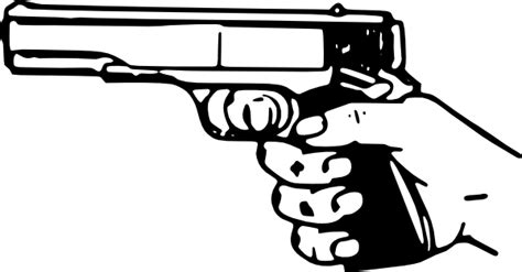 Person Aiming A Gun Clip Art at Clker.com - vector clip art online, royalty free & public domain