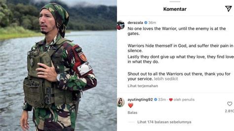 Lettu TNI Fardhana Akhirnya Muncul Kala Heboh Tugas ke Papua, Ayu Ting Ting Auto Bereaksi ...