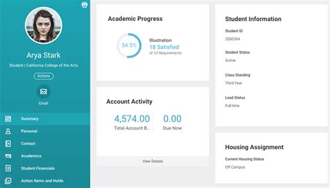 Navigate Your Workday Student Profile - CCA Portal