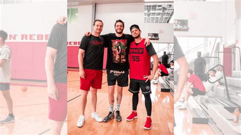 Pete Davidson shows off basketball skills with UNLV Runnin Rebels