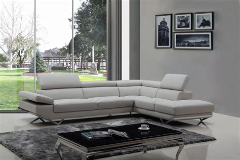 Fashionable Corner Sectional L-shape Sofa Anchorage Alaska VIG-Divani ...