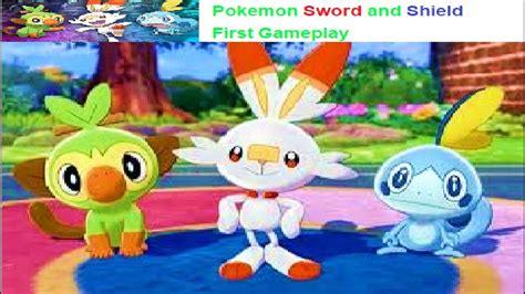 Pokemon Sword and Shield First Gameplay - YouTube