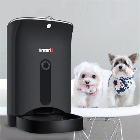 Smartti Automatic Smart Pet Feeder with Wireless Camera for Small and Medium Dogs #DogFeeder ...