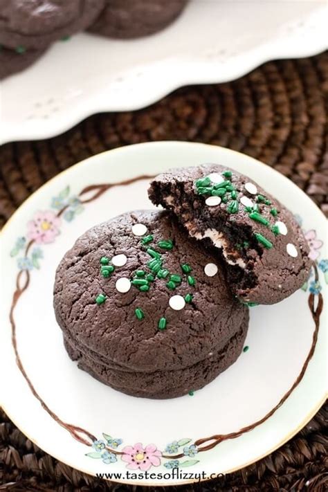 Peppermint Patty Cookies {5 Ingredient Cake Mix Cookies}