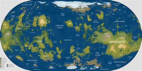 Terraformed Venus with realistic climates : r/imaginarymaps