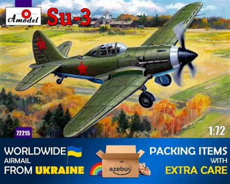 SUKHOI SU-3 SOVIET Fighter 1940 Year 1/72 Scale Plastic Model Kit Amodel 72215 $14.16 - PicClick