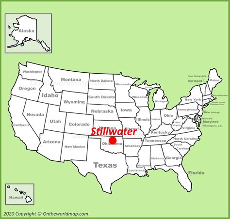 Stillwater Map | Oklahoma, U.S. | Maps of Stillwater