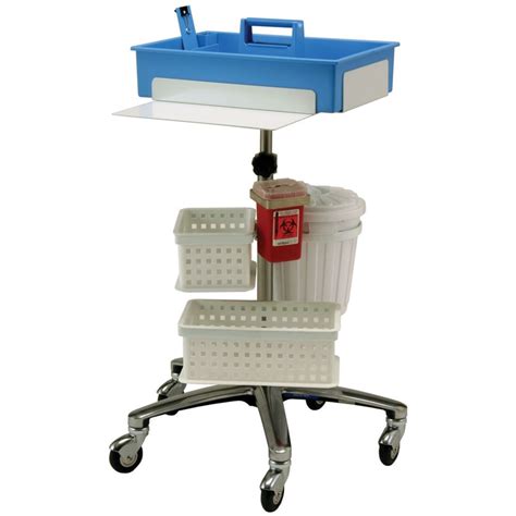 Workstation Phlebotomy Cart and Accessories