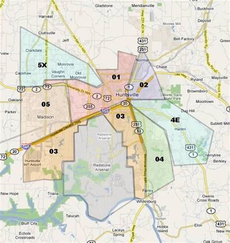 Exploring The Best Map Of Huntsville, Al In 2023 - Map Of The Usa