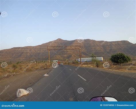 Road Side View of Trees and Hills Mountains Stock Photo - Image of mountains, trees: 153574056