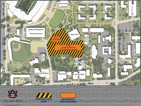 Auburn Campus Map 2024 - Ronda Chrystal