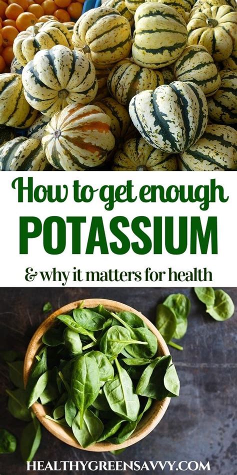 Health Benefits of Potassium & Best Sources of Potassium - HealthyGreenSavvy