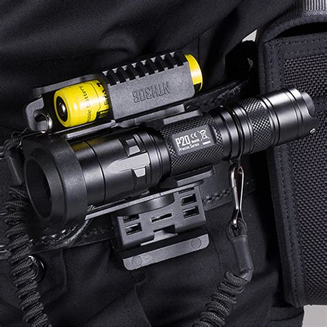 NITECORE P20 Tactical LED Flashlight Waterproof 18650 Outdoor Camping Hunting Portable With ...