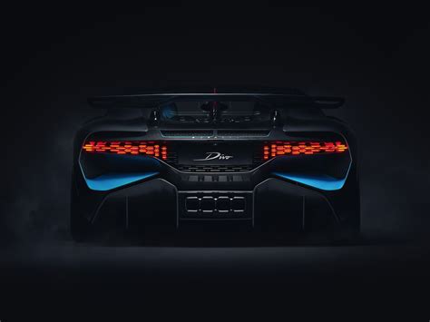 2018 Bugatti Divo Rear View Wallpaper,HD Cars Wallpapers,4k Wallpapers ...