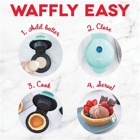 Mini waffle maker makes the most adorable heart-shaped treats