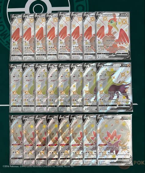 Shiny Cramorant/ Shiny Boltund/ Shiny Eldegoss - Pokemon TCG, Hobbies ...