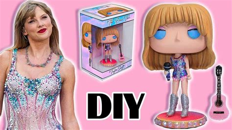 💗100% DIY: Crea tu propia Funko Pop de Taylor Swift (Caja y Figura) Fanart - YouTube