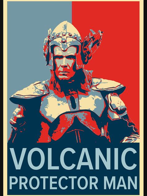 "Fire Saga, Volcano Man, Volcanic Protector Man, Eurovision So" T-shirt for Sale by ...