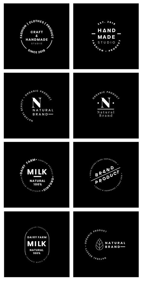 Dairy farm milk logo badge design | Free stock vector - 464083
