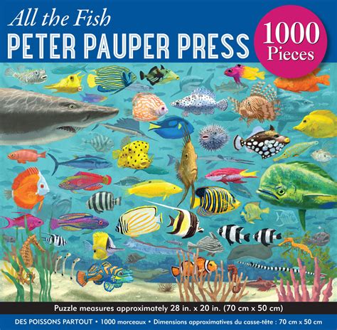 Puzzle All The Fish (1000 Pieces) - Distinctive Decor