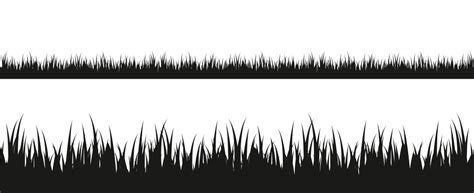 Grass Silhouette Free SVG Files