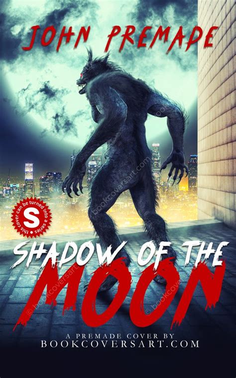 Werewolf Premade Book Cover Shadow of the... - Books Covers Art