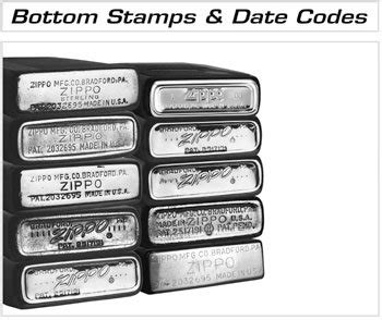 Zippo Date Codes