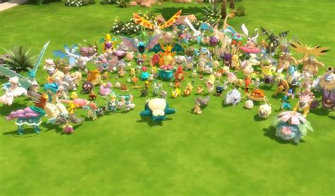 Pokémon | Pekémons Pack | TOYS - BlueeGames | Sims 4, Sims 4 custom content, Sims