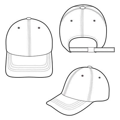 Cap Template Free Vector Art - (932 Free Downloads)