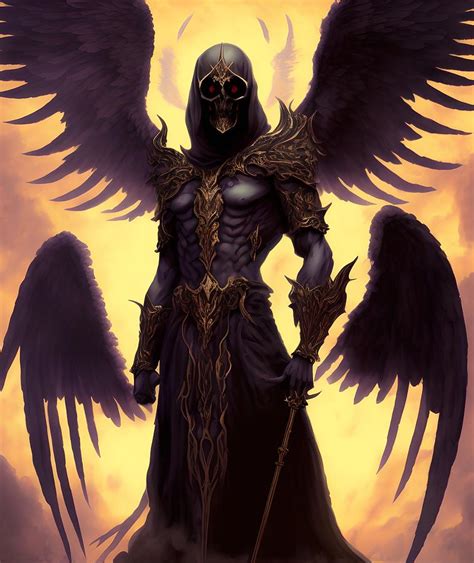 Azrael Angel Of Death Art