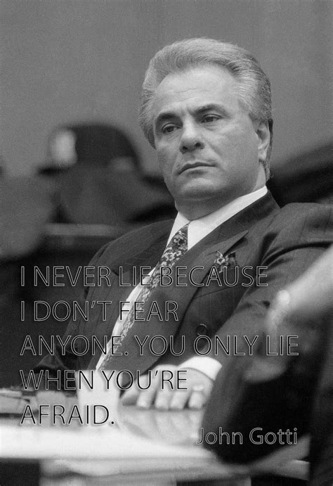 JOHN GOTTI QUOTE Poster Decor Print | Etsy