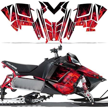 Amazon.com: Wholesale Decals Snowmobile Graphics kit Sticker Decal ...