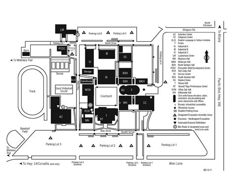 Linn Benton Community College Campus Map - New Jersey Map