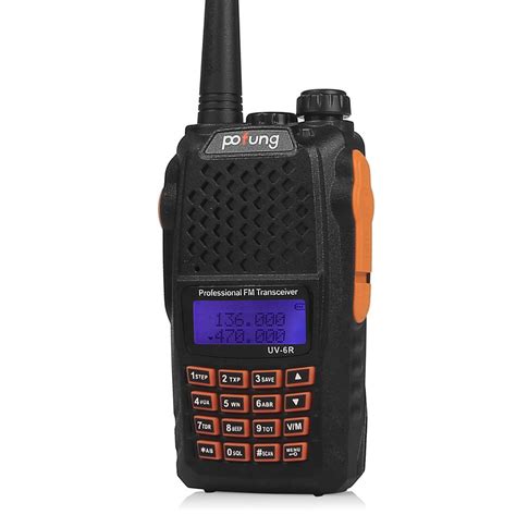 Handheld Scanner Radio Portable Police Fire EMS HAM Two Way Transceiver ...