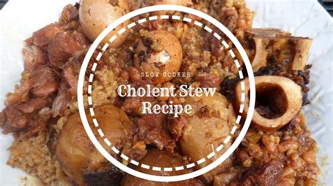 Slow Cooker Cholent Stew Recipe | By Victoria - YouTube