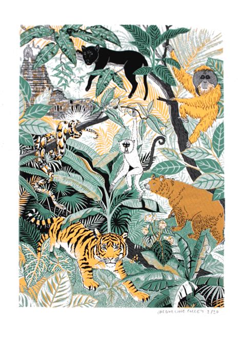 Seoni Jungle by Jacqueline Colley || Print Club London