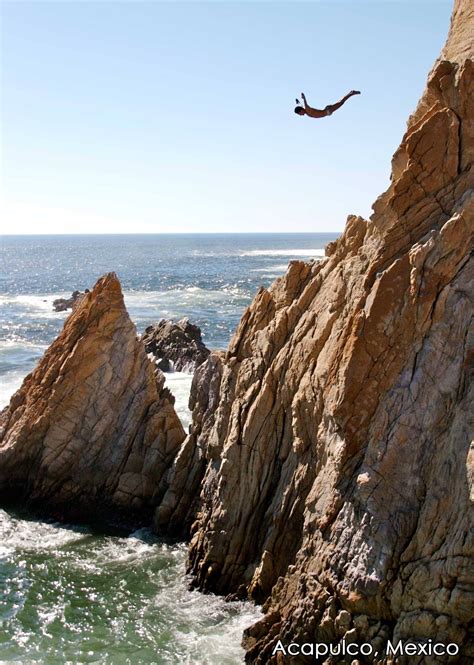 Who wants to watch the La Quebrada Cliff Divers in Acapulco? | Cliff ...